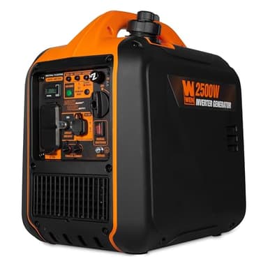 WEN 2500-Watt Inverter Generator, Quiet, Portable, and Lightweight with Fuel Shut Off (56250i)