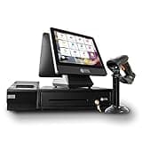 NRS POS System for Small Businesses, Store Cash Register for Retail(USA ONLY) with Touch Screen Dual Monitor, Printer, Scanner, Cash Drawer, and Software.