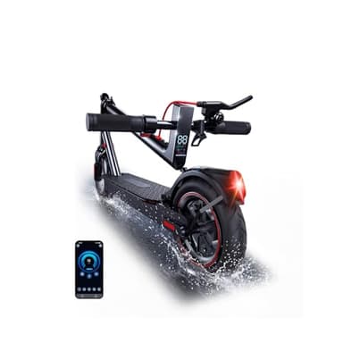 WAWSCOTE Electric Scooter, 500W Electric Scooter Adults & Teens