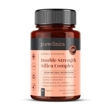 Double Strength Silica Complex – 3 Month Supply! (2000mg Horsetail Extract x 90 Tablets)