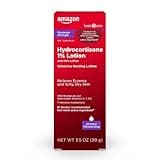 Amazon Basic Care Maximum Strength 1% Hydrocortisone Anti-Itch Lotion for Eczema, 3.5 ounce (Pack of 1)