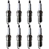 HiVehicle V7424 Iridium Spark Plugs – Replacement of #7397 TR5IX (8 Pack)