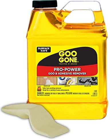 Goo Gone Pro-Power - 32 Ounce & Sticker Lifter - Professional Strength Adhesive Remover, Removes Stickers, Tape, Grease and More