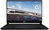 MSI Stealth 15M Gaming & Entertainment Laptop (Intel i7-1260P 12-Core, 32GB RAM, 2TB PCIe SSD, RTX 3060, 15.6" 144Hz Full HD (1920x1080), WiFi, Bluetooth, Win 10 Pro) Refurbished (Renewed)
