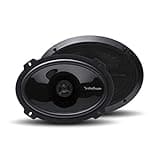 Rockford Fosgate P1692 Punch 6"x9" 2-Way Coaxial Full Range Speakers - Black (Pair)