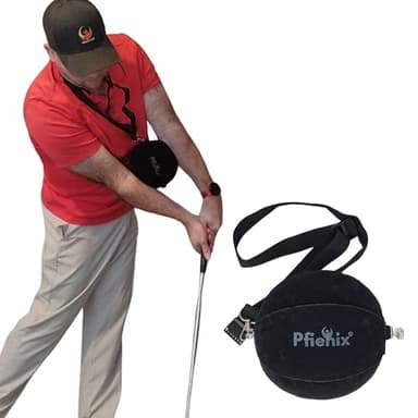 Golf Swing Inflatable Ball Trainer – Inflatable Swing Training Aid for Arm Connection & Posture Correction – Perfect for Full Swing, Chipping & Putting