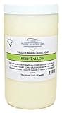 BEEF TALLOW DEODORIZED Grass fed beef Non Hydrogenated Soap making supplies. 32 FL Oz DIY projects.