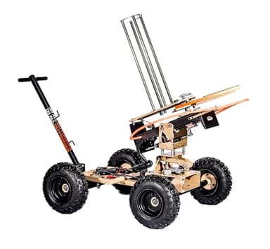Do All Outdoors Wheelhouse Automatic Clay Pigeon Thrower - Skeet Thrower Machine with Wobbler Kit and Wireless Remote Launch Controller