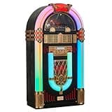 Arkrocket x Elvis Presley Jukebox Saturn V Full Size Bluetooth Vinyl Record Jukebox CD Player Vintage Radio Retro Turntable Classic Jukebox 51 inch