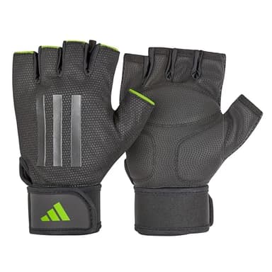 Adidas Elite Training & Weightlifting Gloves, Fingerless Workout Gloves