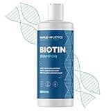 Rosemary and Biotin Shampoo for Thinning Hair - Vegan Volumizing Shampoo for Fine Hair with B Vitamins Argan Oil & Tea Tree Essential Oil - Paraben Silicone and Sulfate Free Vegan Formula (8 Fl Oz)