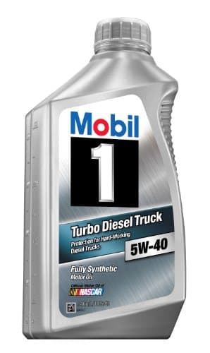 Mobil 1 98HM64 5W-40 Turbo Diesel Truck Synthetic Motor Oil - 1 Quart has been changed to item number 122253