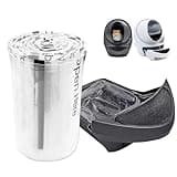 WECATION Replacement Waste Drawer Liners Compatible with Litter Bag Robot 3 4, 60 Count Waste Bags, 9-11 Gallons