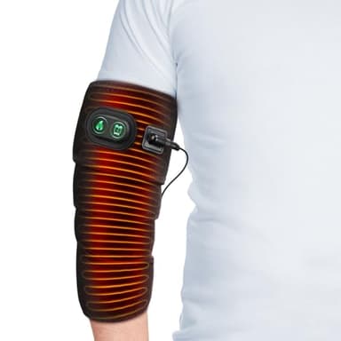 Arm Heating Pad, Extra Long Electric Heating Strap, Heated Wrap Around Wrist Brace, for Hand, Arm, Knee, Ankle, 4 Heat Levels & 3 Auto-Shutoff Timers, with 78" Long Power Cord