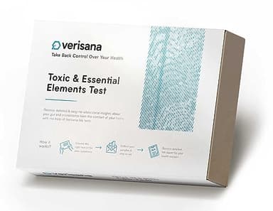 Toxic & Essential Elements Test – Urine Analysis for 8 Elements and Heavy Metals Including Mercury, Arsenic and Cadmium – Verisana