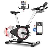 Sperax Exercise Bike,Stationary Bikes for Home with Exclusive App,Magnetic Exercise Bike with Comfortable Seat Cushion, Indoor Stationary Bikes with 300lbs Weight Capacity