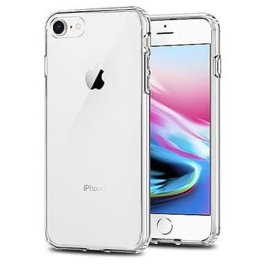 TENOC Phone Case Compatible with iPhone SE (2nd 2020 and 3rd 2022 Generation) & iPhone 7 & iPhone 8, Clear Case Anti-Yellowing Protective Bumper Hard Back Cover for 4.7 Inch