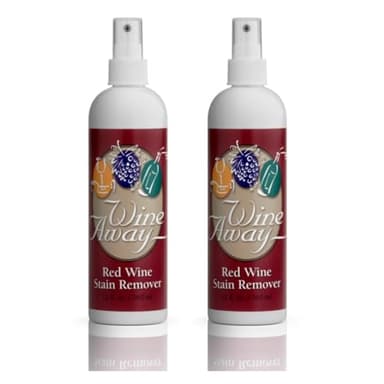 Wine Away Red Wine Stain Remover, 12oz - Removes Wine Spots, Perfect Fabric Upholstery & Carpet Cleaner Spray Solution, Spray on Stain Wash & Resolve Laundry to Vanish Stain, Citrus Scent (Pack of 2)