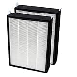 Nuwave OxyPure 2-Pack Genuine Replacement HEPA/Carbon Combo Filter, Removes Allergens, Pollutants & Odors, Produced & Sold by Original Manufacturer for OxyPure Models 47001, 47002, 47003, and 47004