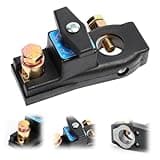 Battery Disconnect Switch, High Current Master Battery Power Cut Isolator Kill Switch, General Purpose Heavy Duty Battery Shutoff Switch, Quick Disconnect Battery Cut Off Switch for Car, RV and Boat
