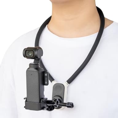 Pocket 3 Magnetic Neck Mount for DJI OSMO Pocket 3 Creator Combo,Chest Mount POV/Vlog Video Selfie Stand Hand Free Neck Holder for GoPro Hero 13/12/11/10/9/Xtra Muse,Camera Accessory
