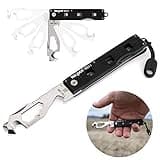 Keyport MOCA2 11-in-1 Key Chain Multi-Tool with Pocket Clip | Keychain Multitool: Bottle Opener, Box Opener, Pocket Screwdriver & More | EDC Tool | TSA Friendly | Keyport Key Organizer Compatible