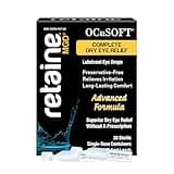 OCuSOFT Retaine MGD Ophthalmic Emulsion - Complete Dry Eye Relief - Soothes Red & Irritated Eyes - 30 Count Preservative-Free Single-Use Containers - 0.01 Fl Oz