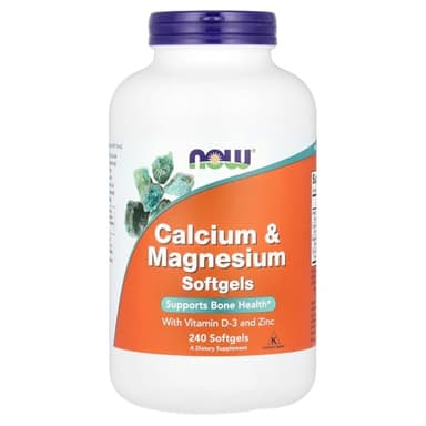 Now Foods, Calcium & Magnesium + D - 240 Softgels