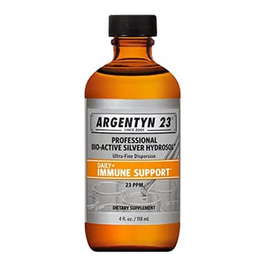 Argentyn 23 Professional Immune Support - Colloidal Silver, Bio-Active Silver Hydrosol, 23 ppm, Liquid Twist Top, 4 Fl Oz (118 mL)