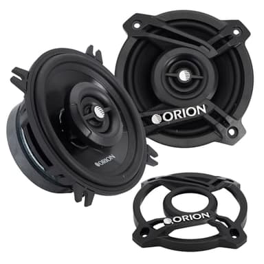 ORION Cobalt Series CB42 4” 2-Way Coaxial Car Speakers, 160W, 4 Ohms, Full Range, Enhanced Bass, Polypropylene Cone & Butyl Rubber Surround, Easy Install (Pair)