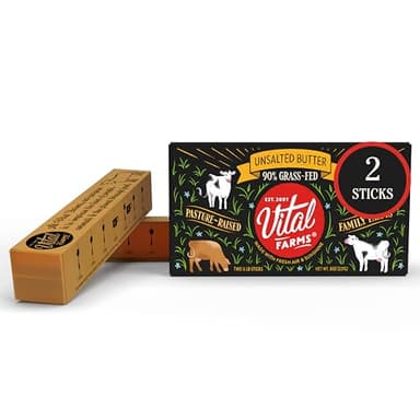 Vital Farms Unsalted Butter, 8oz