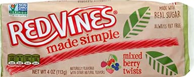 Red Vines, Licorice Twists Mixed Berry, 4 Ounce