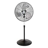 Hurricane Oscillating Pedestal Stand Fan, for Home & Bedroom, 20" Pro