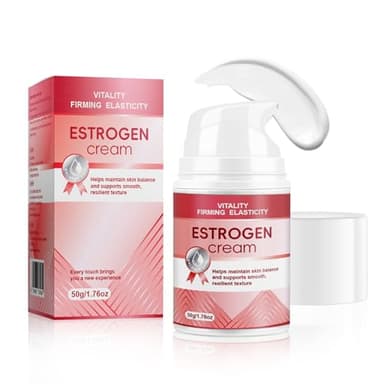 Zosudull Estrogen Cream,Estriol Face Cream – Hydrating Moisturizer with Botanical Peptides, Non-Greasy Formula for Radiant Skin – 1.76 oz‌