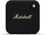 Marshall - Willen BT Portable Speaker - Black & Brass (Renewed)