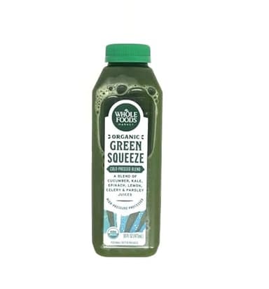 WHOLE FOODS MARKET Organic Green Squeeze Juice, 16 FZ