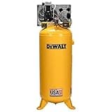 Dewalt DXCM602A.COM 3.7 HP 60 Gallon Single-Stage Stationary Vertical Air Compressor with Monitoring System