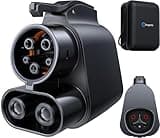 2024 Tesla Supercharger to CCS1 Charging Adapter [Max 500A, 1000V] NACS to CCS Electric Vehicle Adapter, Tesla Supercharger Adapter, Fit for All Ford EVs, Fit for Rivian R1T R1S R2 R3 EVs