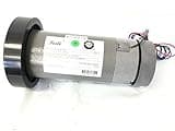 H.F Exchange DC Drive Motor with Flywheel 130VDC, 3170watts, 4.25hp Powerful Duty Permanent Magnet Smooth Operation Easy Replacement Treadmill Motor P/N 405694 Work with Nordic-Track 1750