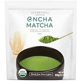 Encha Ceremonial Grade Matcha Powder - First Harvest Organic Japanese Matcha Green Tea Powder, From Uji, Japan (60g/2.12oz)