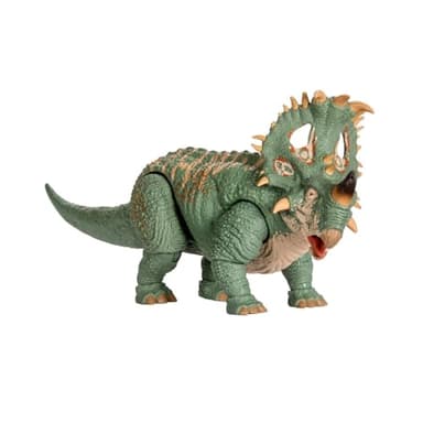 Mattel Jurassic World Hammond Collection Sinoceratops Deluxe Articulated Action Figure Large Size, Posable Tail