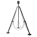 A-KARCK King Pin Adjustable Tripod 5th Wheel Stabilizer, Fifth Stabilizer Tripod Jack with 5000 lbs Load, Reduce Side-to-Side Movement of RV