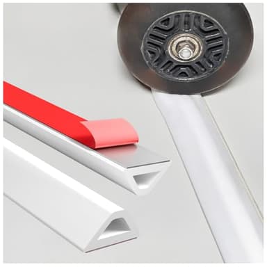 Shower Threshold Water Dam Barrier – 67in Self-Adhesive, Waterproof, Flexible Silicone, Customizable, Easy Install, Prevents Water Leakage & Slipping, Wheelchair Access