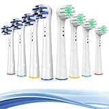 Replacement Toothbrush Heads for Oral B Braun, 8 Pack Professional Electric Toothbrush Heads, Precision Clean Brush Heads Refill Compatible with Oral-B 7000/Pro 1000/9600/ 5000/3000/8000 (8pack)