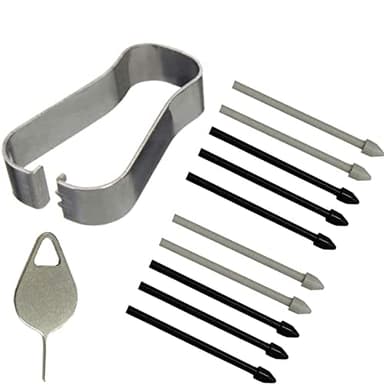 2 Packs Eagelwireless Stylus S Pen Replacement Tips Nibs for Samsung Galaxy Tab Samsung Galaxy Tab S7/S7 Plus+Ejector Pin