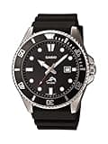Casio Men's MDV106-1AV 200M Black Dive Watch (MDV106-1A)
