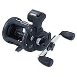 Shakespeare ATS Size 15 Conventional Trolling Fishing Reel, Right Handle Position, Graphite Spool, Multi-Disc Drag System with Smooth Ball Bearing Drive