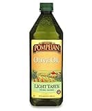 Pompeian Light Taste Olive Oil, Subtle Flavor, Perfect for Frying & Baking, Naturally Gluten-Free, Non-Allergenic, Non-GMO, 32 FL. OZ.