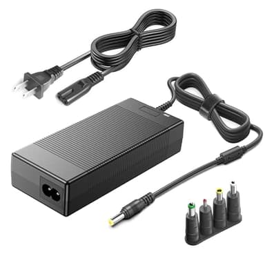 MJPOWER 15V 60W AC Adapter Charger for Portable Power Station 50W to 300W Fit Anker/GRECELL/EBL/HOWEASY/FlashFish/SinKeu/ZeroKor/ENOFLO/AIMTOM/CTECHi/AIPER/MARBERO Solar Generator Power Supply Cord