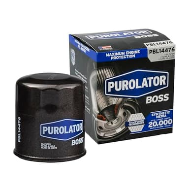 Purolator PBL14476 PurolatorBOSS Maximum Engine Protection Spin On Oil Filter Compatible With Toyota Corolla, Camry, Prius, Yaris, Sienna, C-HR, Prius C, Prius Prime, Pontiac Vibe and Scion xB